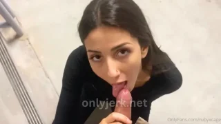 Ruby Cage Sucks A Cock Gently Video Leaked